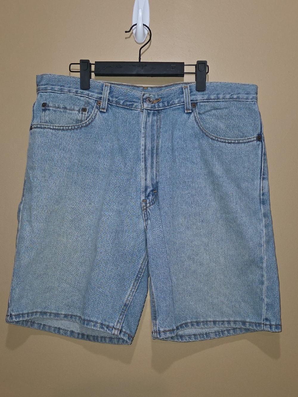 Levi's Light Blue Denim Shorts for Men Size 36W